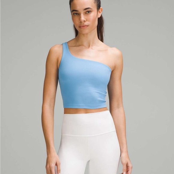 Lululemon Ribbed One-Shoulder Tank Top - Picture 1 of 7